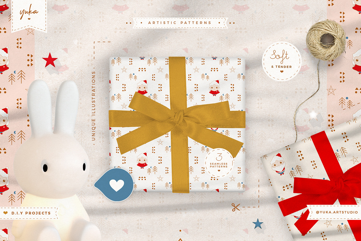 Sweet Christmas - Party Decor, a Decorative Illustration by Yuka Baby (Photo 9 of 10)