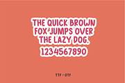 Happy Jumper - Child Cartoon Font, a Handwritten Font by KiddoGlyphs Studio (Thumbnail 5 of 6)
