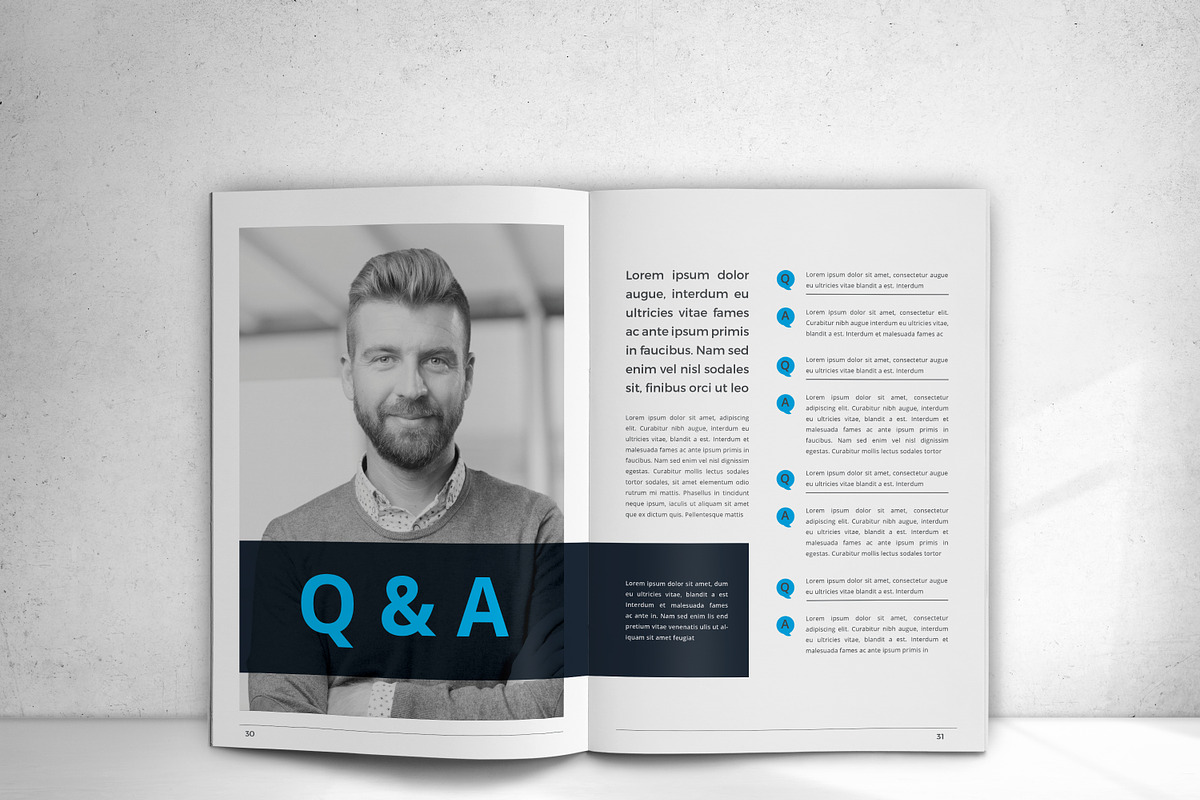 The Annual Report, a Brochure Template by design_pick (Photo 21 of 22)