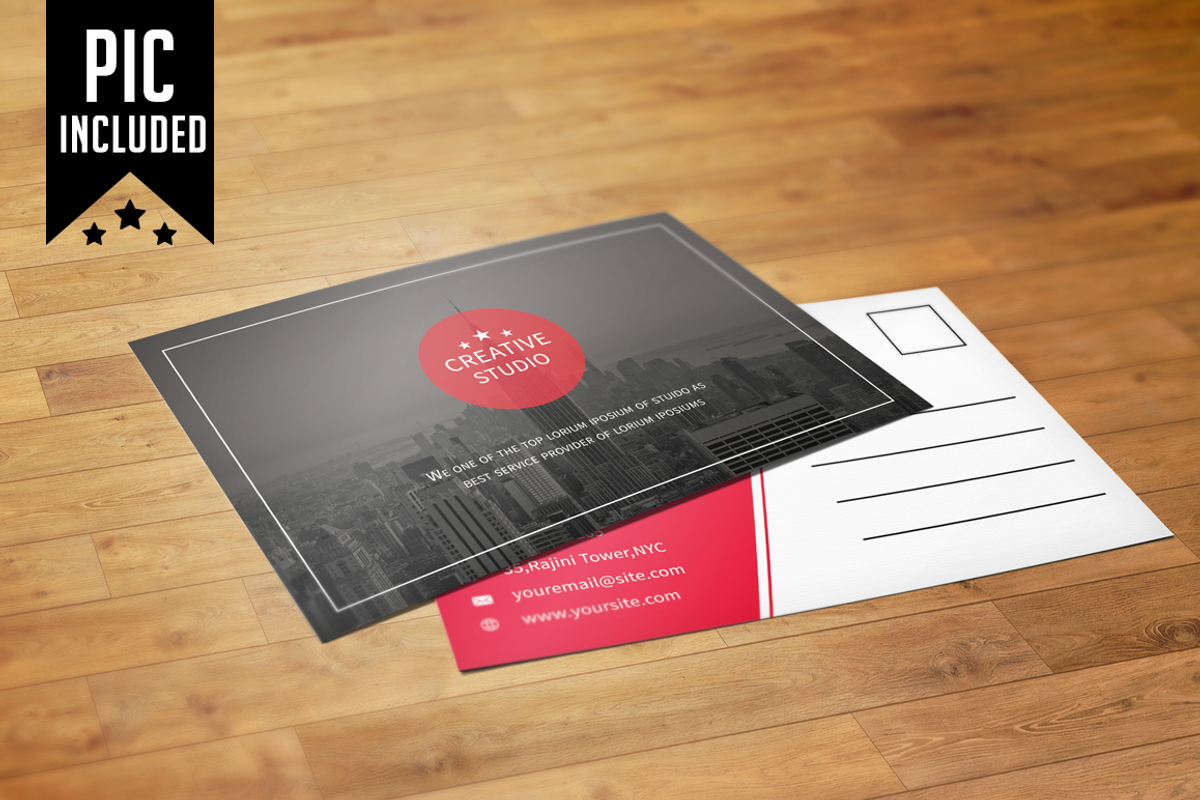 Business Postcard, a Card Template by Jaisivakumar (Photo 1 of 6)