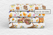 Happy Easter watercolor set, a Decorative Illustration by Julycolor (Thumbnail 8 of 10)