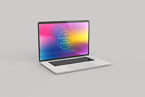 Macbook Pro Mockup - 9 Views