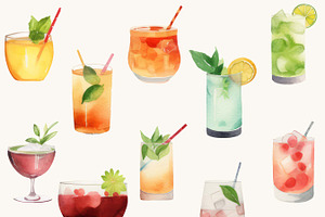 Cocktail And Drink Clipart