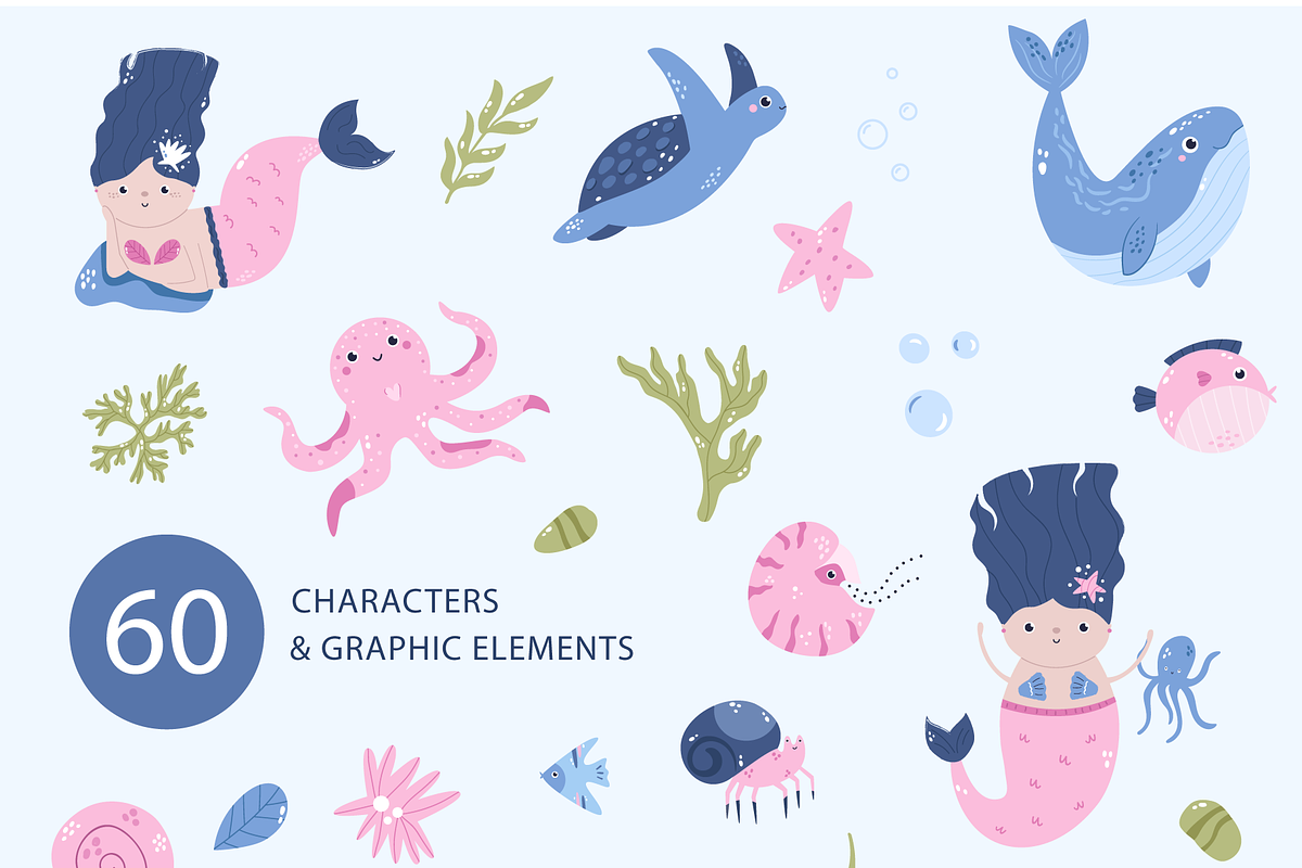 Under the Sea Pack, an Object Illustration by danceyourlife (Photo 4 of 9)