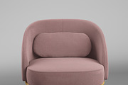 Fuuga Armchair, a Furniture 3D Model by NOMODOL (Thumbnail 4 of 6)