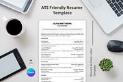 Resume ATS Friendly - CV, a Resume Template by Glücklich Studio (Thumbnail 1 of 7)