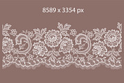 Lace seamless ribbons, cliparts., a Pattern Graphic by Ajuga (Thumbnail 3 of 7)
