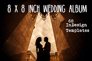 8x8 Wedding album InDesign template, a Magazine Template by Arfis (Thumbnail 1 of 4)