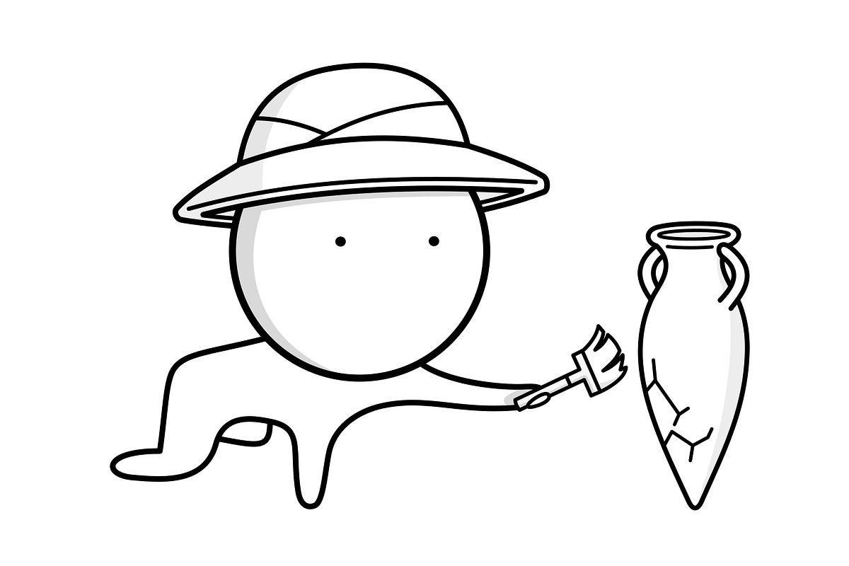 Icons about archeology and excavatio, an Icon by JK comics (Photo 2 of 5)