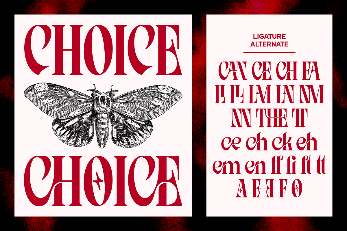LYCANTH - Dramatic Editorial, a Serif Font by Eotype Studio (Photo 6 of 9)