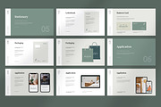 Brand Guidelines Template, a Presentation Template by UpSolution (Thumbnail 6 of 8)