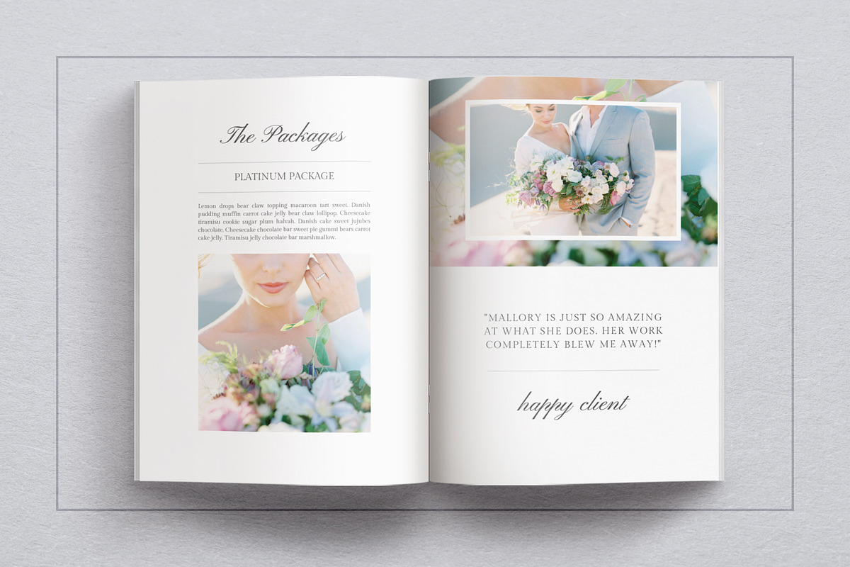 MalloryCANVA Pricing Guide, a Magazine Template by Gillian Sarah (Photo 4 of 12)