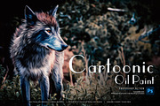Cartoonic Oil Paint - PS Action, an Action Add-On by A R T M A R T (Thumbnail 1 of 9)