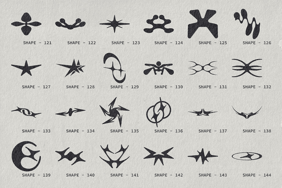 CyberForm Shapes Collection, a Graphic by Vanzyst (Photo 3 of 7)