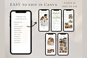 Wedding mood board mobile template, a Social Media Template by EvaTemplates (Thumbnail 2 of 7)