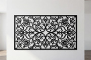 50 Elegant Floral Wall Panel Bundle, a Decorative Illustration by Amazin_art (Thumbnail 2 of 25)