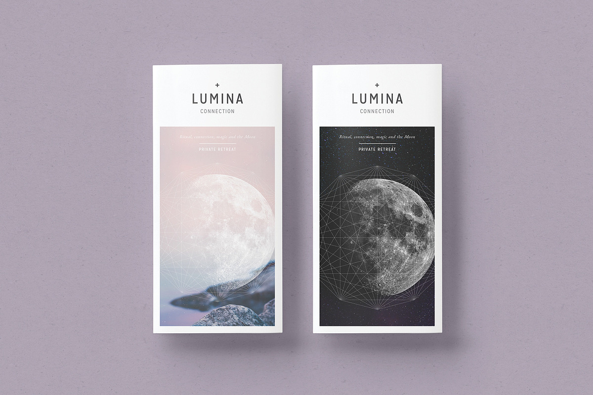 LUMINA Trifold Brochure, a Brochure Template by 46&2 Collective (Photo 1 of 9)
