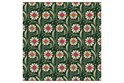 Stylized Floral Pattern, a Pattern Graphic by Creative Backgrounds (Thumbnail 1 of 3)