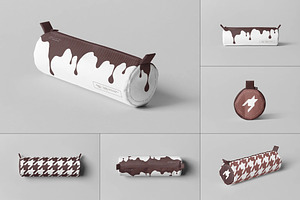 Pencil Case Mock-up, a Pens & Pencil Mockup by zippypixelstudio