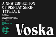 Voska Complete Family, a Sans Serif Font by Alternate Studio (Thumbnail 1 of 8)