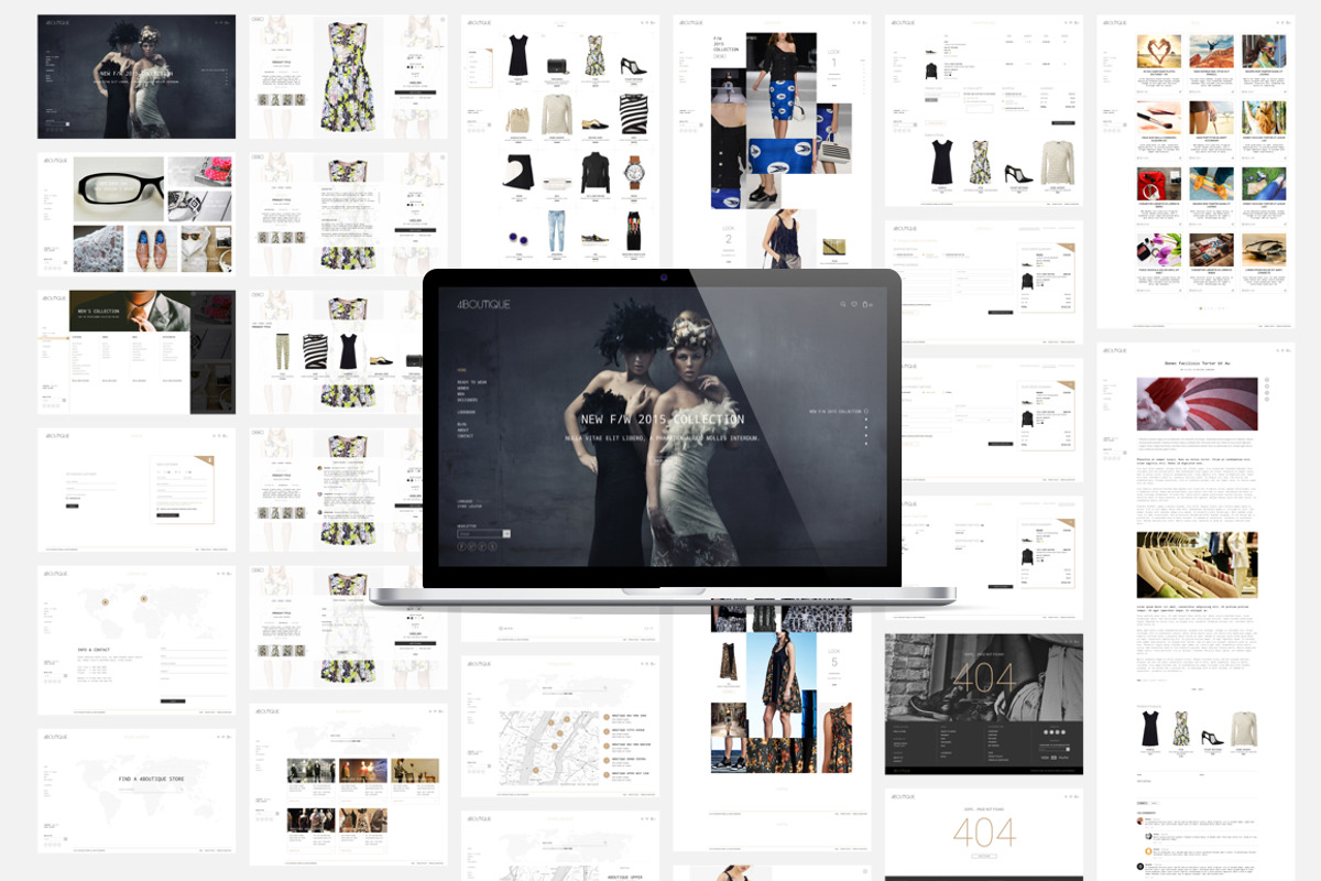 4Boutique Ecommerce UI KIT Sketch, an UI Kit Template by 4EB Studio (Photo 8 of 10)