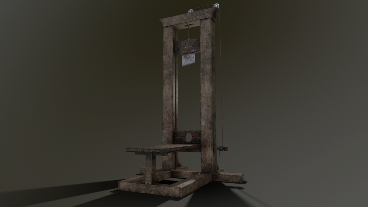 Guillotine Pbr by En3My71  Creative Market
