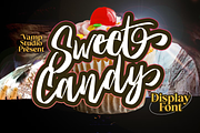 Sweet Candy Signature Script Font, a Script Font by Vampstudio (Thumbnail 1 of 13)