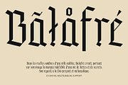 CS Vachel – Gothic Font, a Blackletter Font by Craft Supply Co. (Thumbnail 4 of 8)