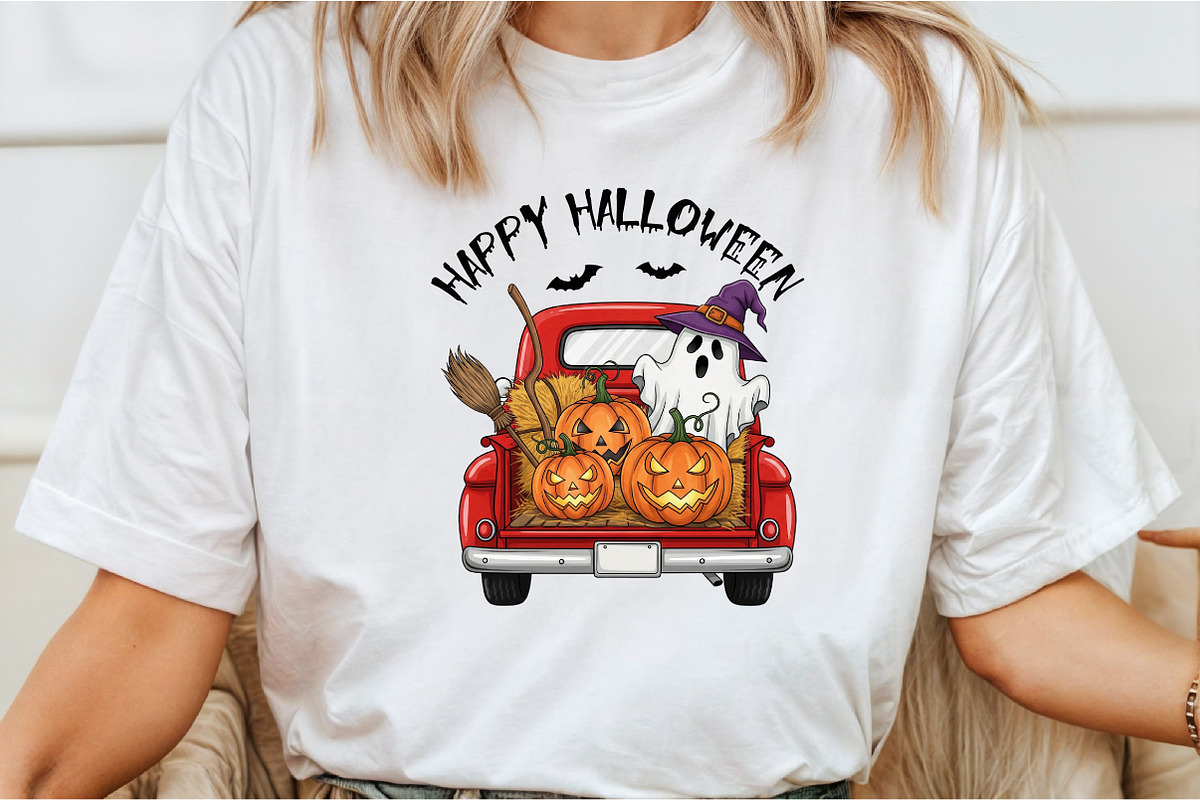Happy Halloween Sublimation PNG, an Illustration by Libby Wishes (Photo 2 of 6)