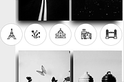 Instagram Stories Highlight Icons, an Icon by pixelonix (Thumbnail 3 of 3)