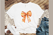 Fall Watercolor Cute Coquette Bows P, an Illustration by Sublimation Artist (Thumbnail 4 of 6)