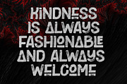 The Tiresome Bold Sans Serif Brush, a Blackletter Font by CreateBigSupply (Thumbnail 5 of 7)