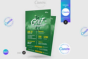 Golf Flyer Template, a Flyer Template by Aam360 (Thumbnail 3 of 3)
