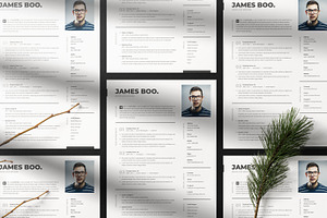 Resume CV Template 04