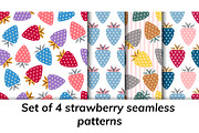 Strawberry patterns seamless, a Pattern Graphic by jelisua88 (Thumbnail 1 of 4)