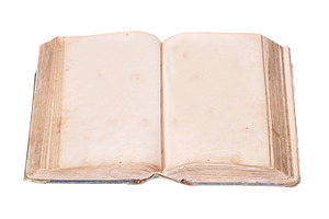 Empty old book stock photo containing book and isolated, a School & Education Photo by Vapi