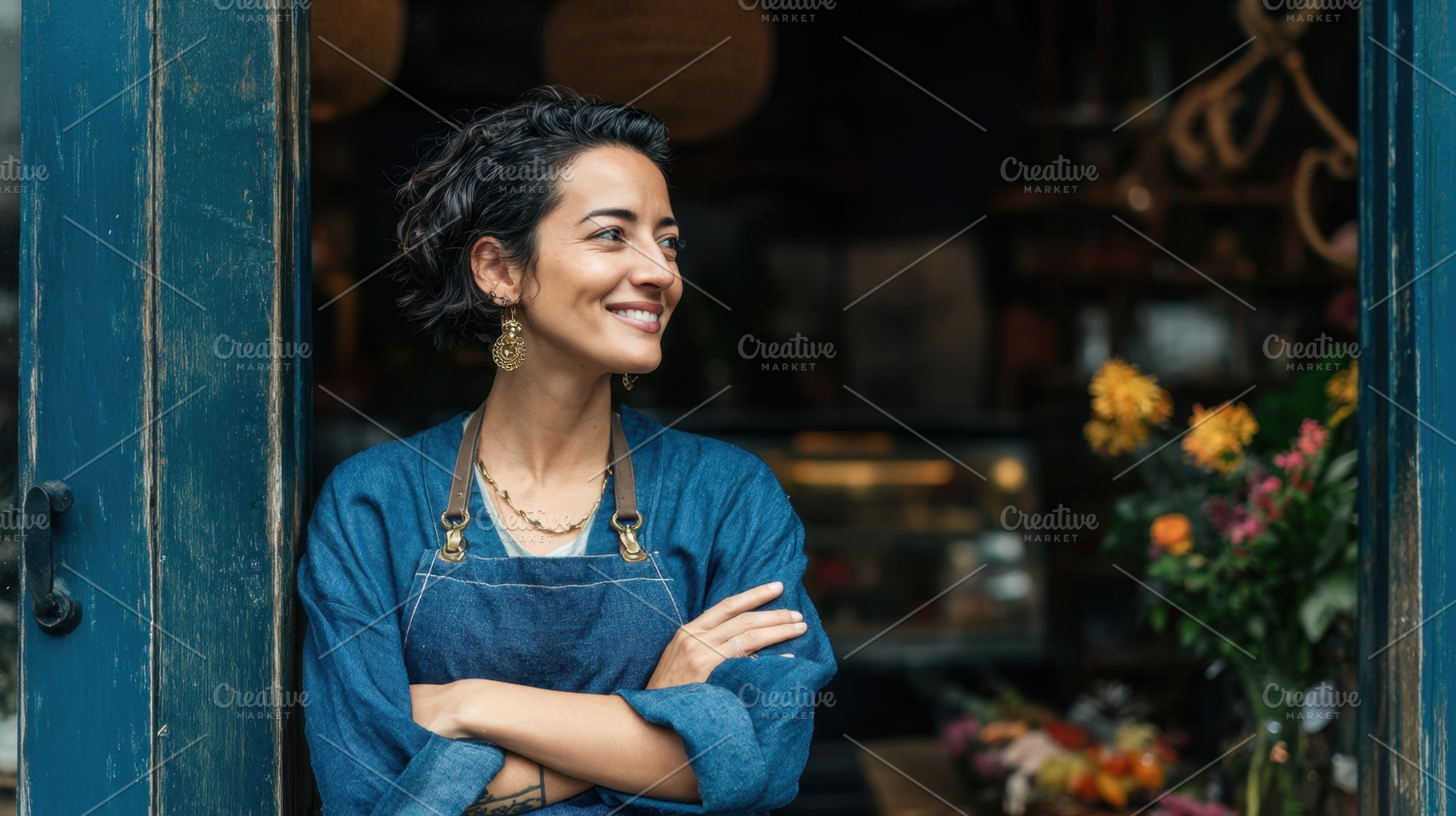 Smile from a local shop owner, a Photo by Beautiful things