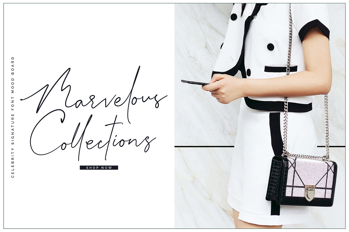 Celebrity Signature Font preview 4