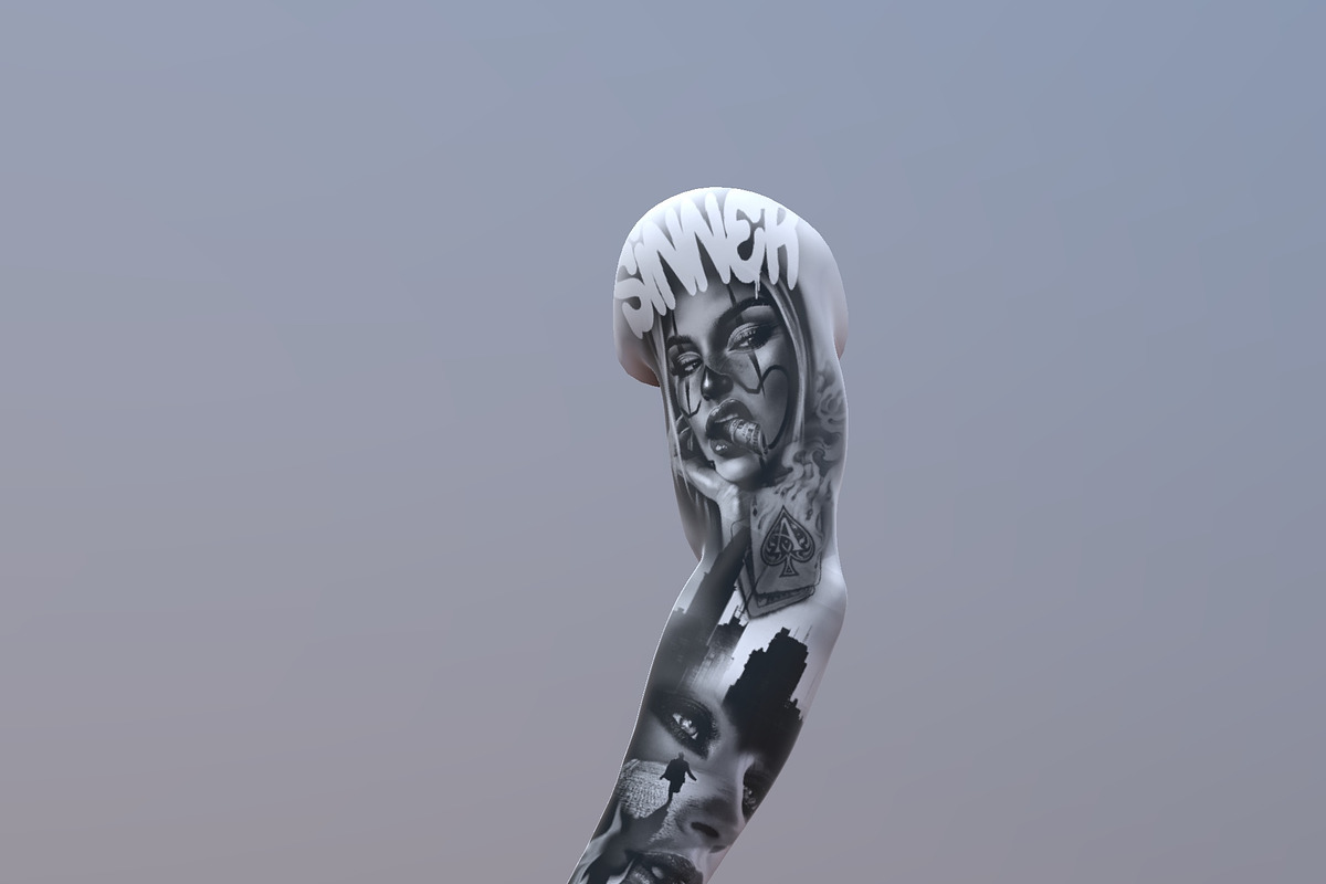 3D Big Bundle | Procreate Tattoo, a Characters & Person 3D Model by ProcreateInk (Photo 2 of 3)