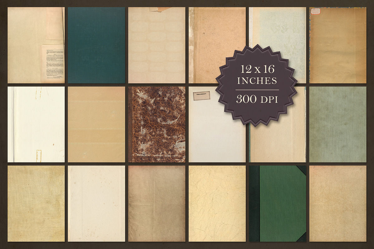 100 Vintage Distressed Backgrounds, a Background Graphic by The Object Atlas (Photo 3 of 9)