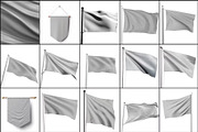 Flag Mockup, a Product Mockup by Mockupfit (Thumbnail 2 of 12)