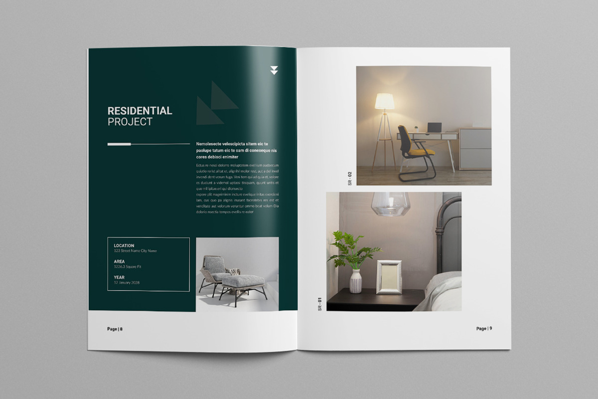 Interior Portfolio Brochure | Canva, a Brochure Template by Pixelpick (Photo 5 of 9)