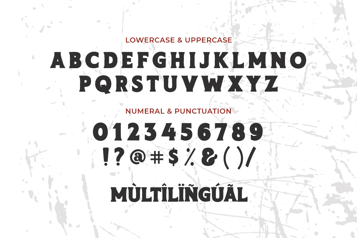 Hunter Level - Serif Vintage Font, a Serif Font by Fikry Alfatih (Photo 7 of 8)