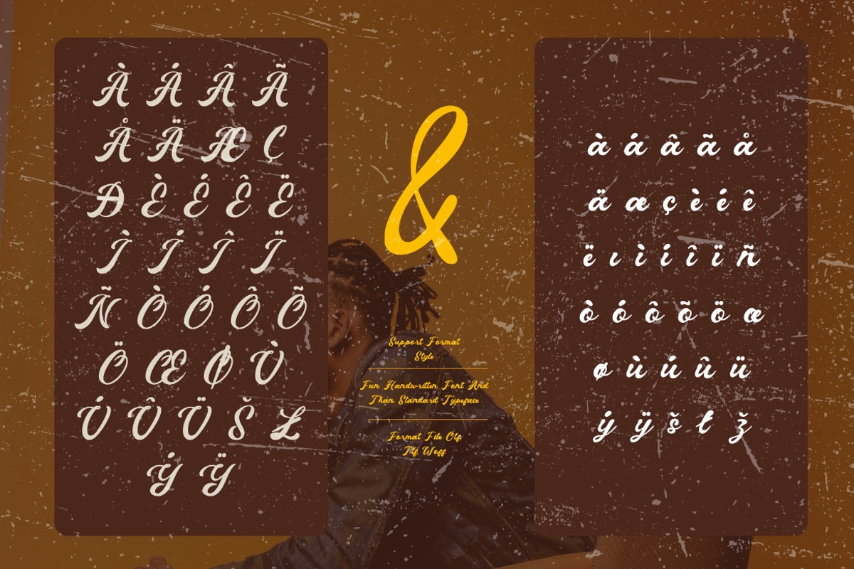 Baylou - Retro Script Font, a Script Font by Dhabee (Photo 6 of 15)