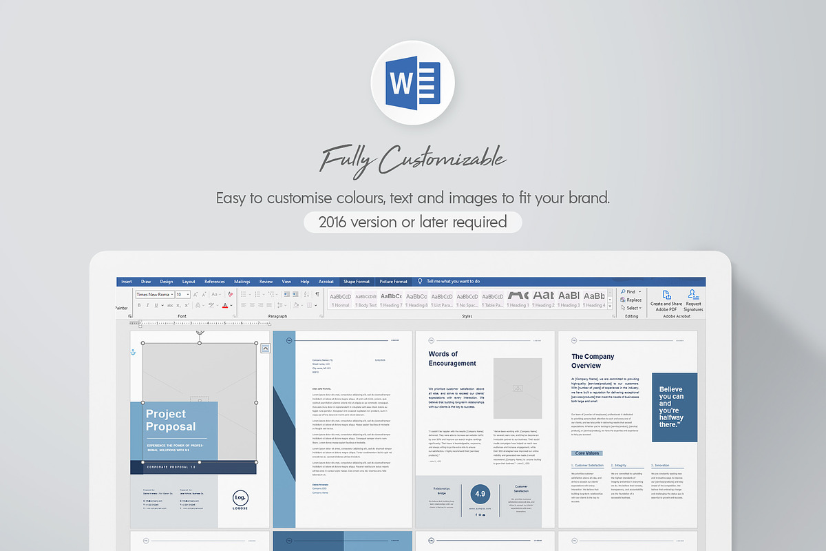 Proposal Template | 20 Pages, a Brochure Template by BrochuresFactory (Photo 4 of 7)