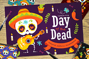 Day of the Dead set, a Decorative Illustration by SunnyWS (Thumbnail 1 of 9)
