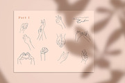Hands+Graphic line art illustration, an Illustration by digital_essence (Thumbnail 3 of 7)