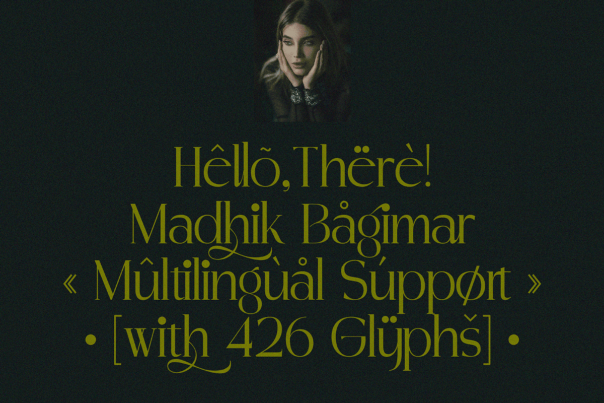 Madhik Bagimar — Elegant Luxury Font, a Serif Font by Enxyclo Studio (Photo 17 of 21)
