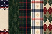 100 Elegant Christmas Backgrounds, a Background Graphic by PeDe Designs (Thumbnail 4 of 17)