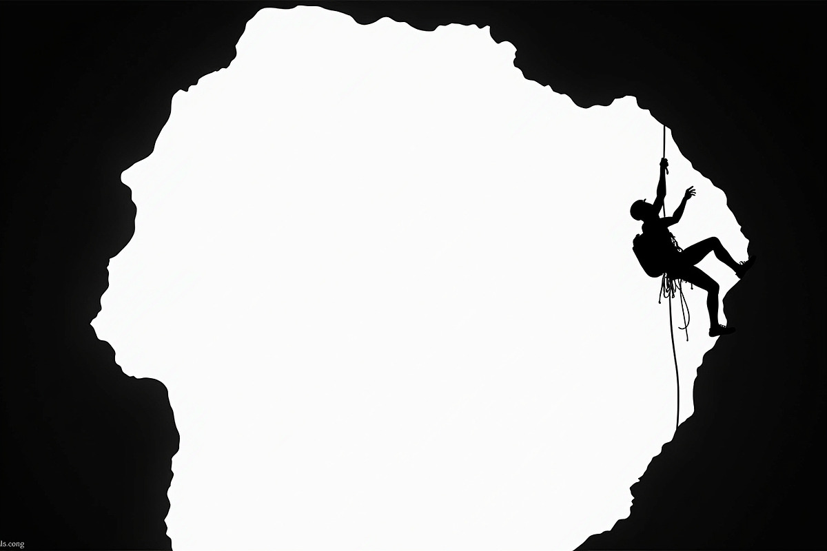 Mountain Climber Silhouette Set, an Illustration by Amazin_art (Photo 5 of 21)